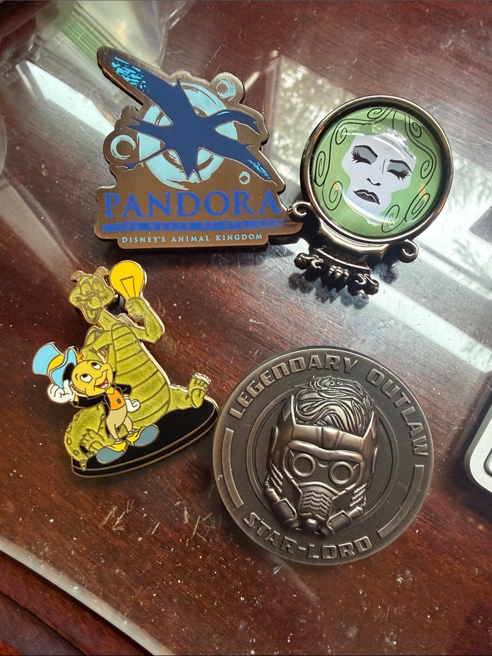 Disney Parks Pin Lot - Figment, Star Lord, Pandora, Madama Leota